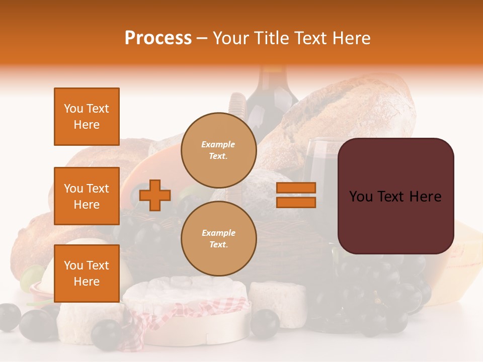 French Lunch Fresh PowerPoint Template