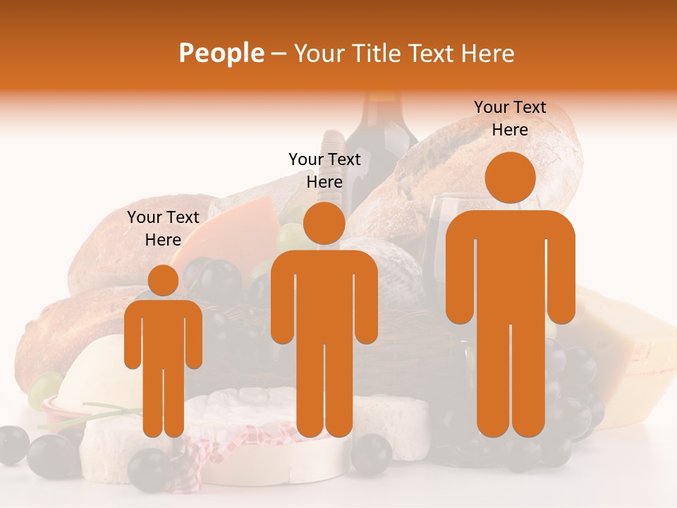 French Lunch Fresh PowerPoint Template