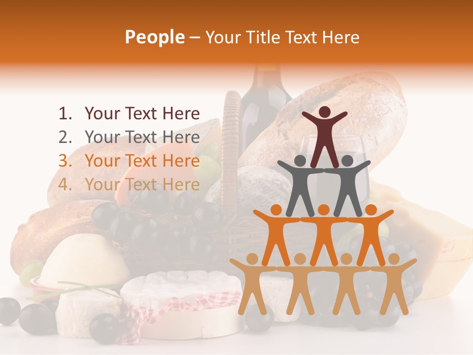 French Lunch Fresh PowerPoint Template