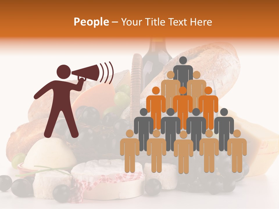 French Lunch Fresh PowerPoint Template