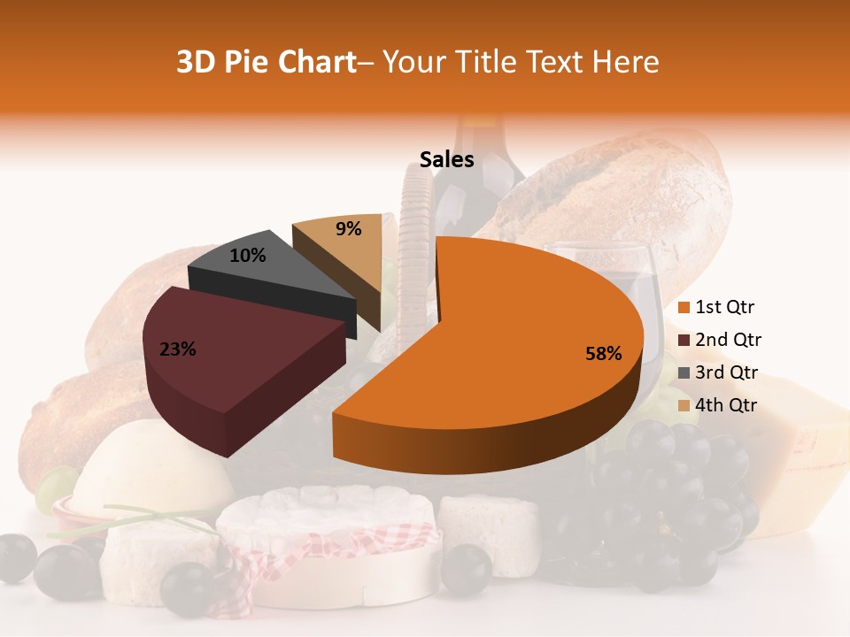 French Lunch Fresh PowerPoint Template