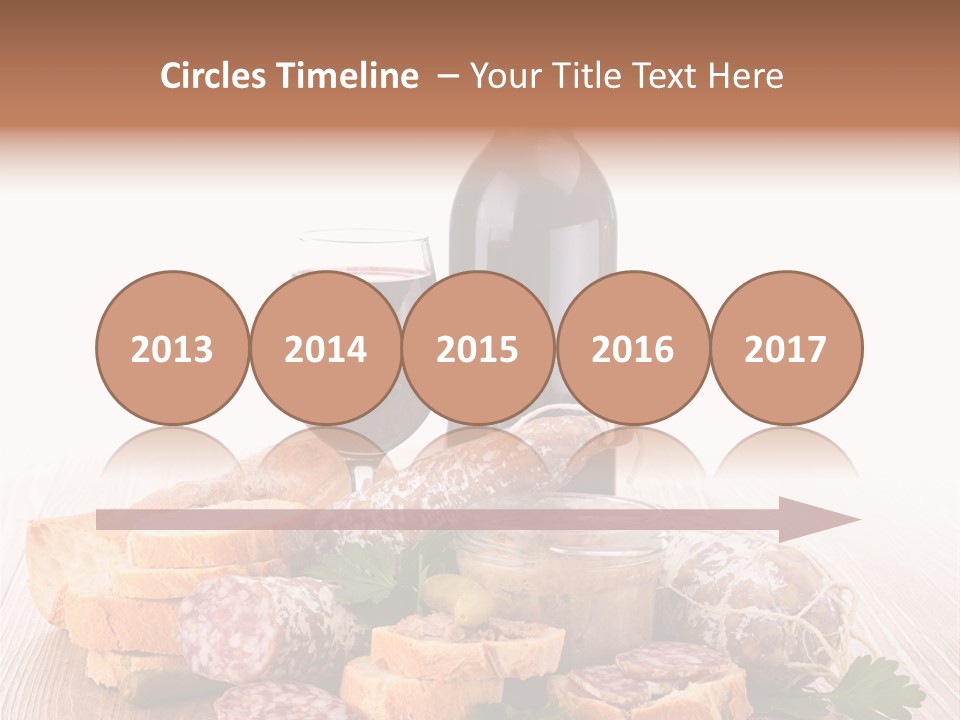 Composition Lunch Parsley PowerPoint Template