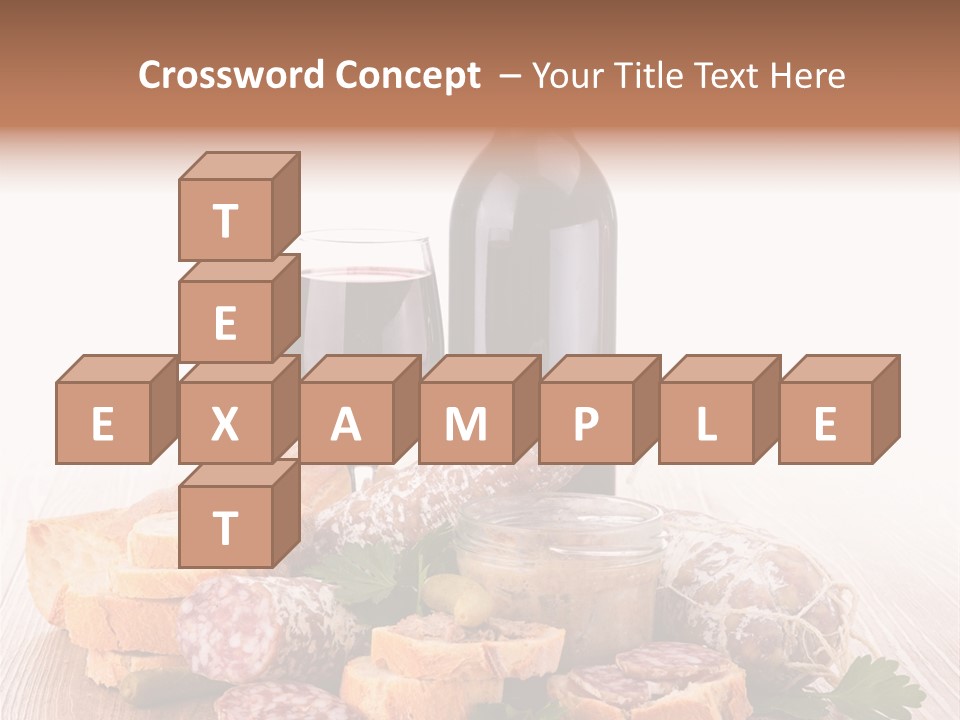 Composition Lunch Parsley PowerPoint Template