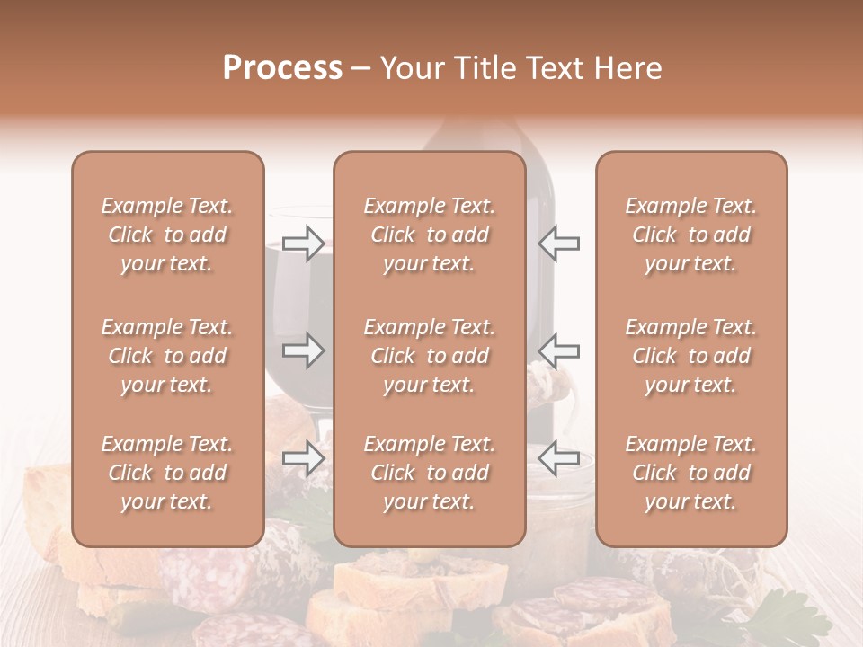 Composition Lunch Parsley PowerPoint Template