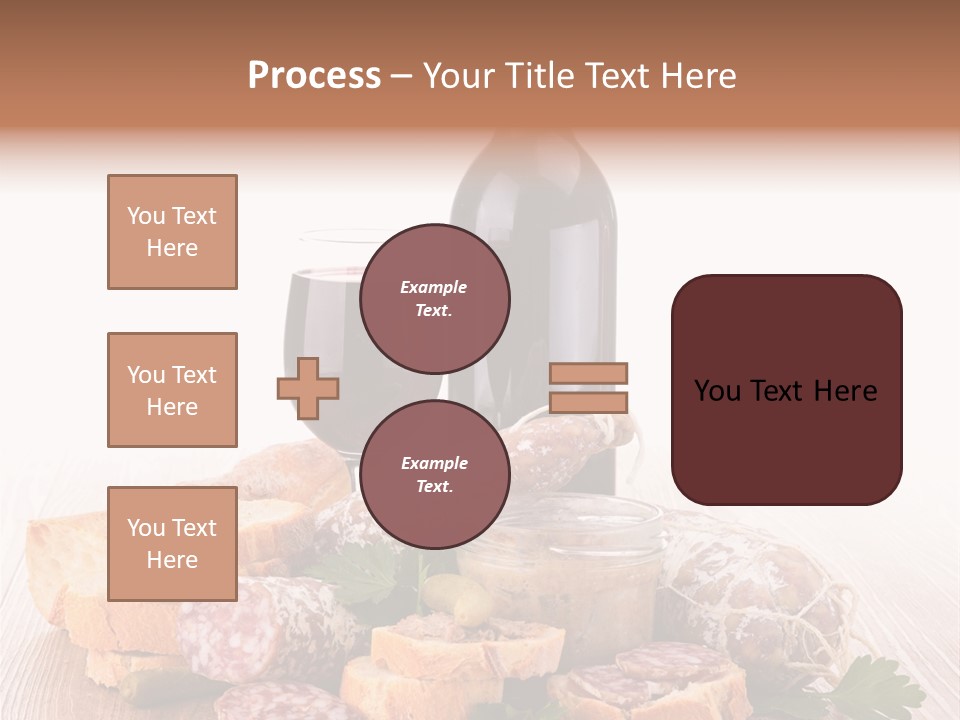 Composition Lunch Parsley PowerPoint Template