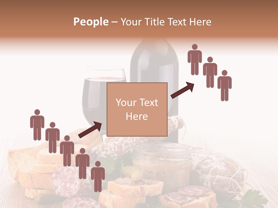 Composition Lunch Parsley PowerPoint Template