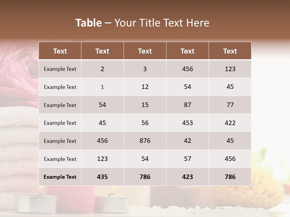 Healthcare Body Moisture PowerPoint Template