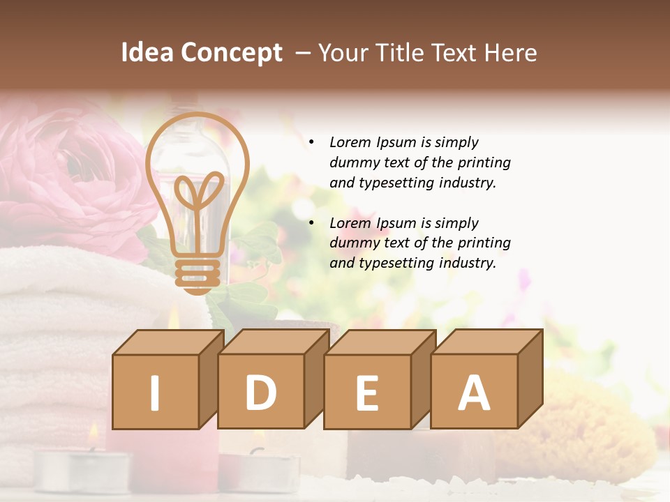 Healthcare Body Moisture PowerPoint Template