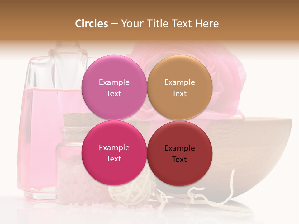 Zen Pamper Products PowerPoint Template