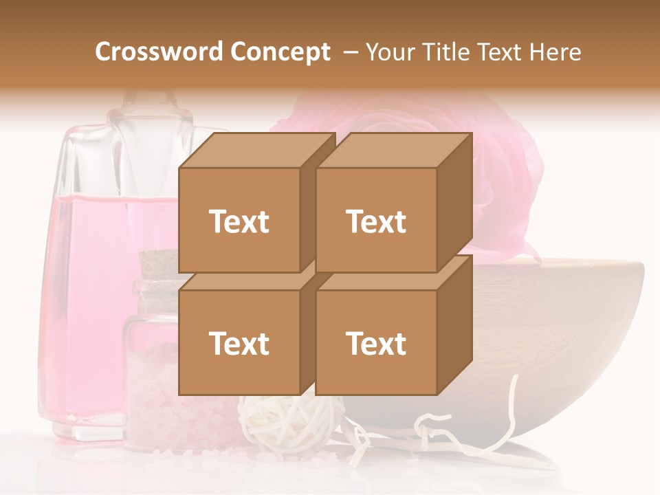 Zen Pamper Products PowerPoint Template