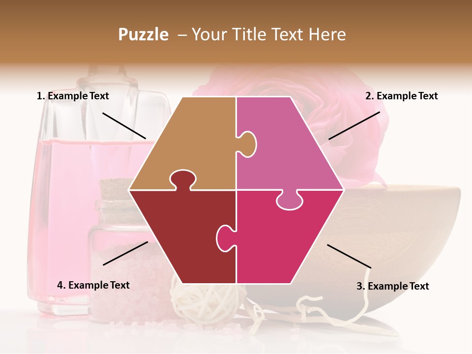 Zen Pamper Products PowerPoint Template