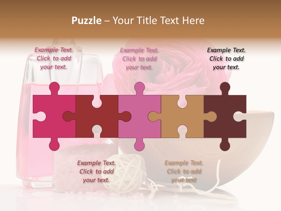 Zen Pamper Products PowerPoint Template