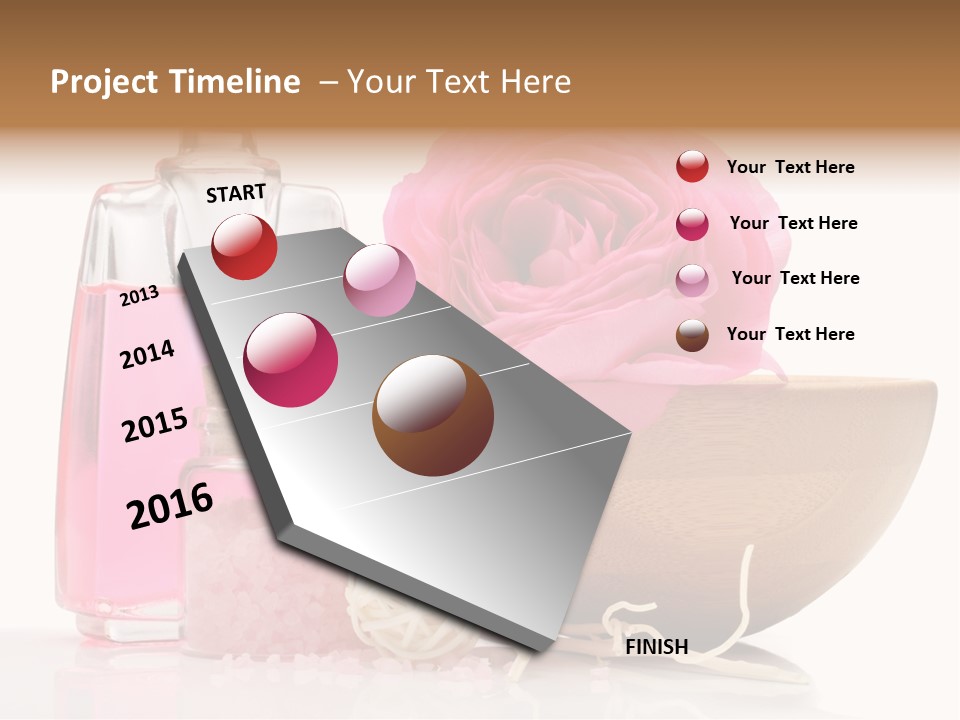 Zen Pamper Products PowerPoint Template