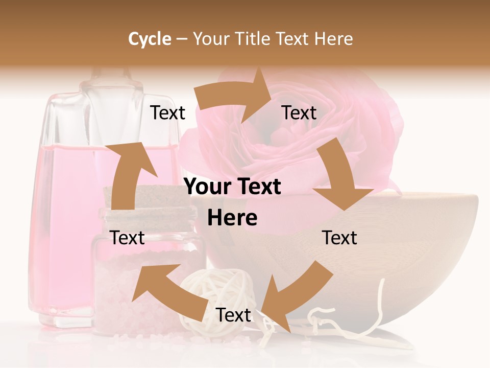 Zen Pamper Products PowerPoint Template