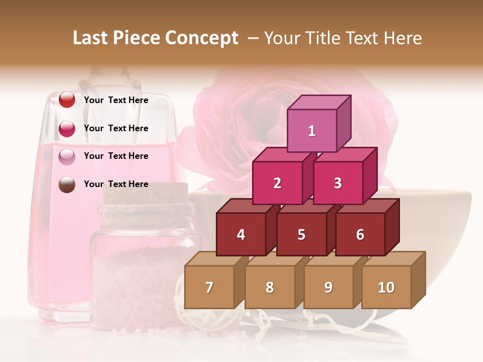 Zen Pamper Products PowerPoint Template