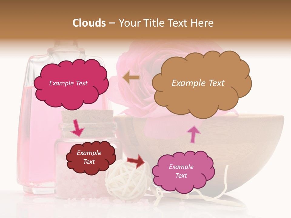 Zen Pamper Products PowerPoint Template