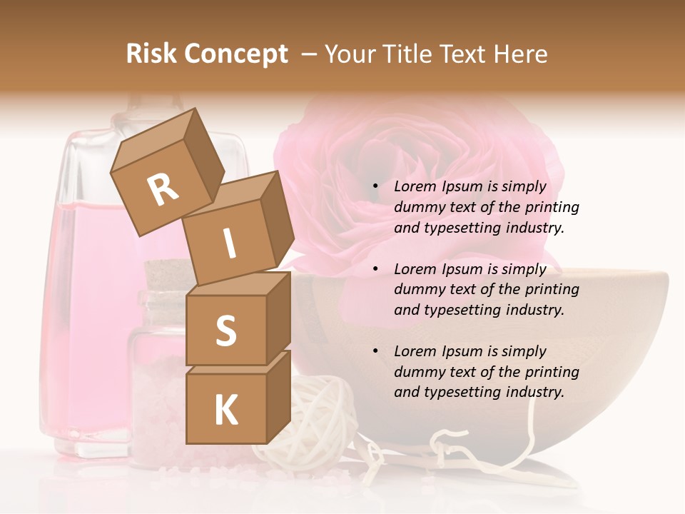 Zen Pamper Products PowerPoint Template