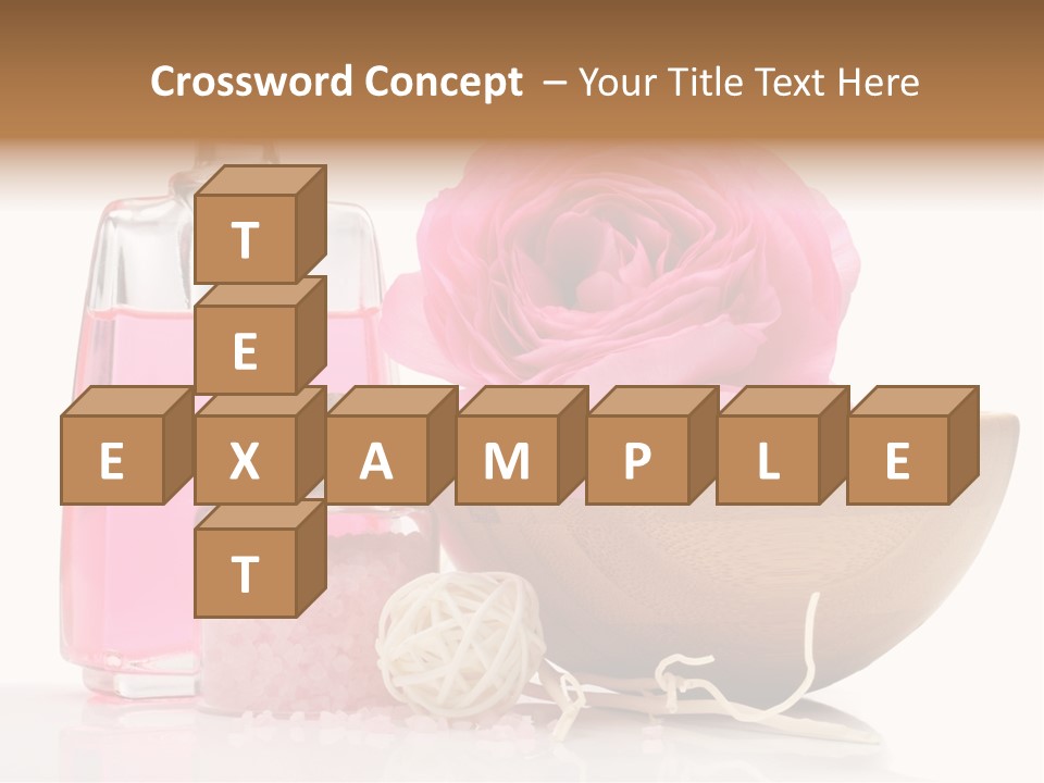 Zen Pamper Products PowerPoint Template