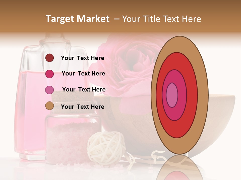 Zen Pamper Products PowerPoint Template