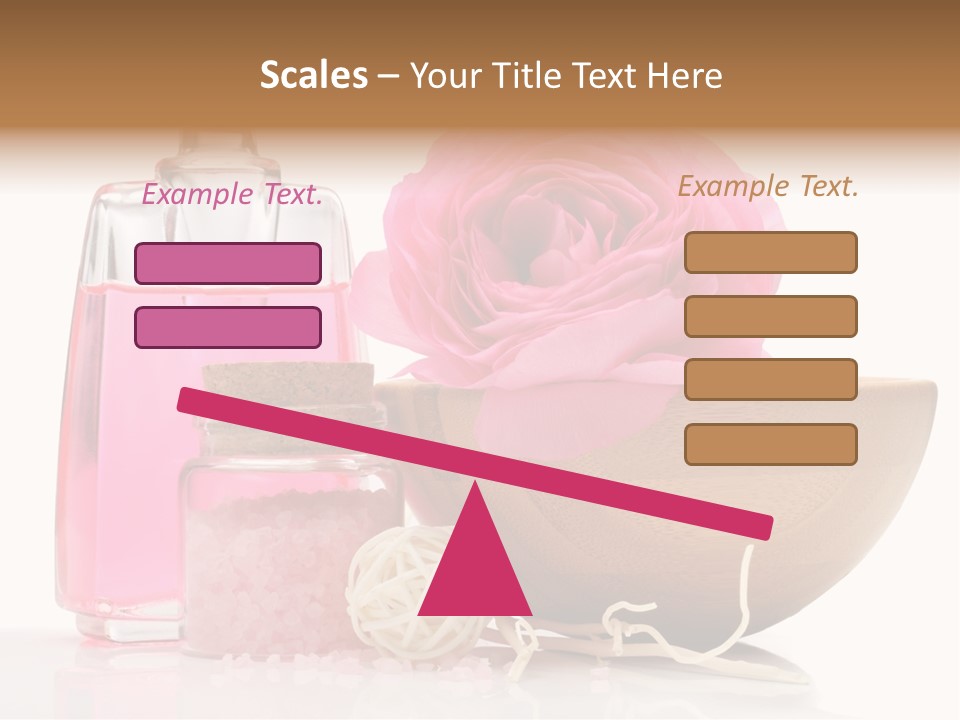 Zen Pamper Products PowerPoint Template