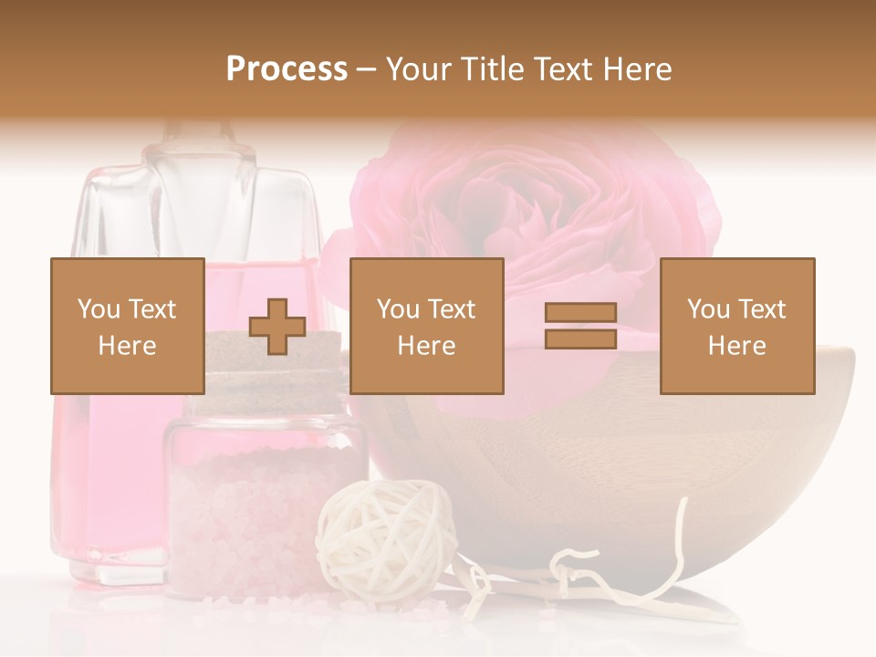 Zen Pamper Products PowerPoint Template
