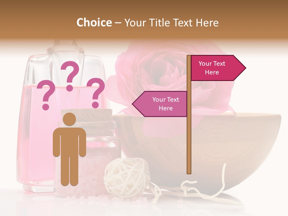 Zen Pamper Products PowerPoint Template