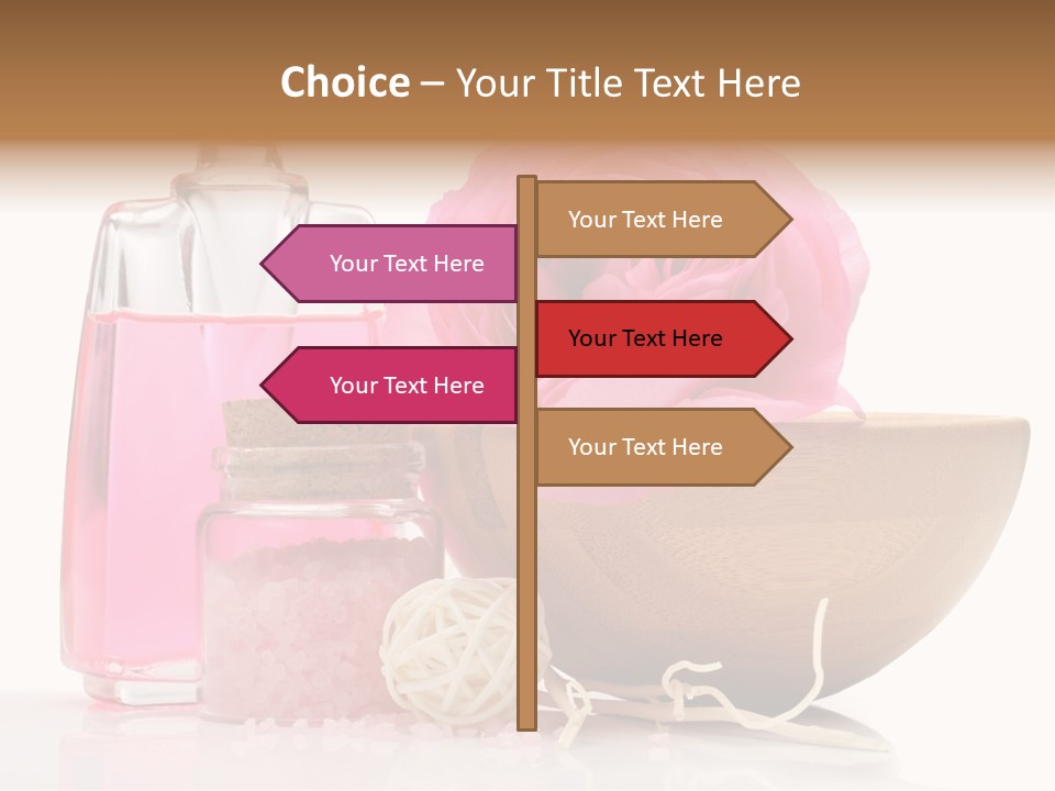 Zen Pamper Products PowerPoint Template