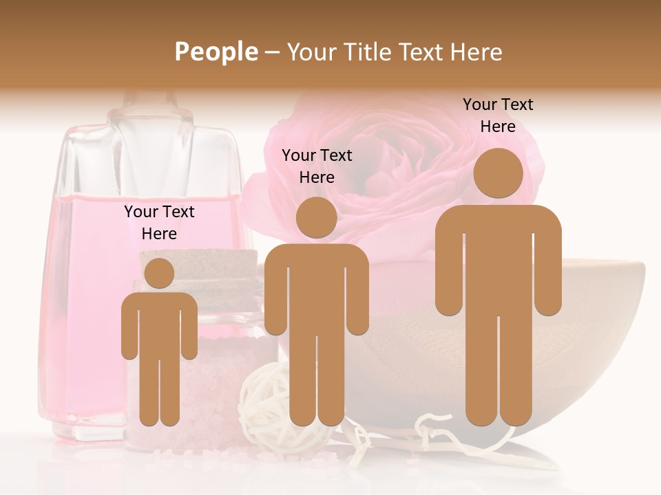 Zen Pamper Products PowerPoint Template