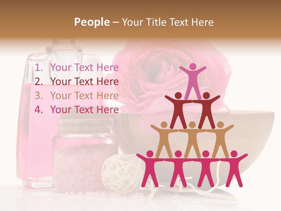 Zen Pamper Products PowerPoint Template