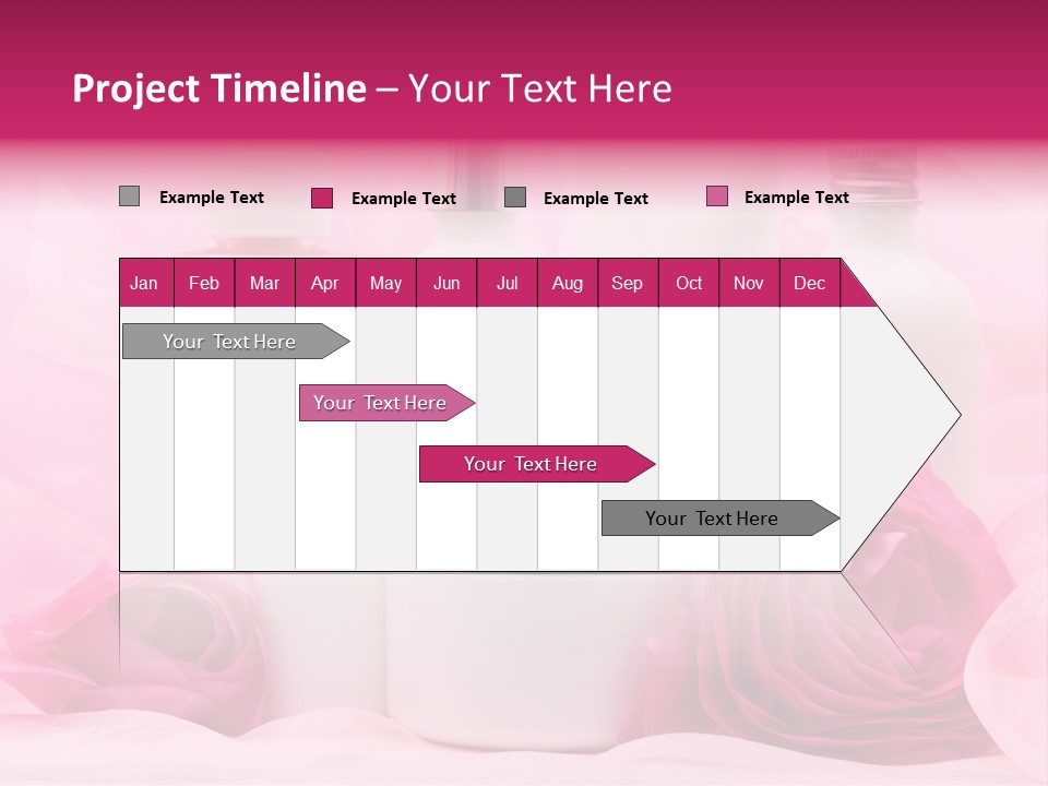 Bottle Persian Buttercup Copy PowerPoint Template