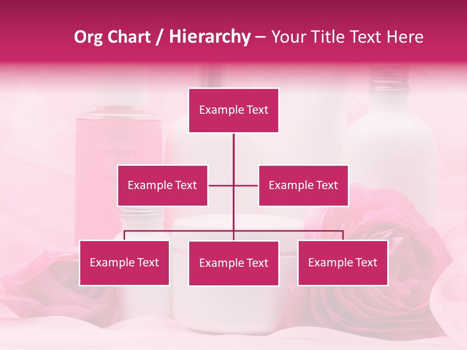 Bottle Persian Buttercup Copy PowerPoint Template