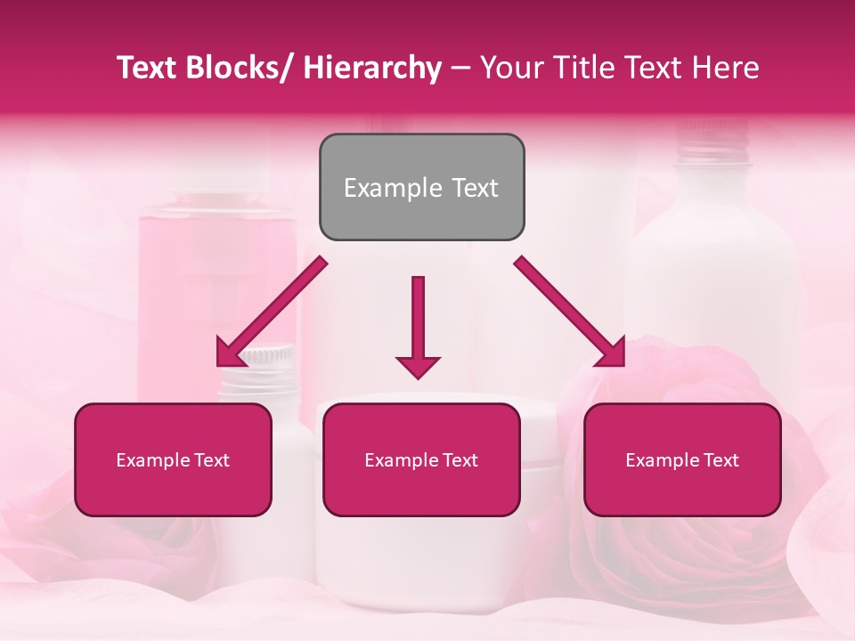 Bottle Persian Buttercup Copy PowerPoint Template