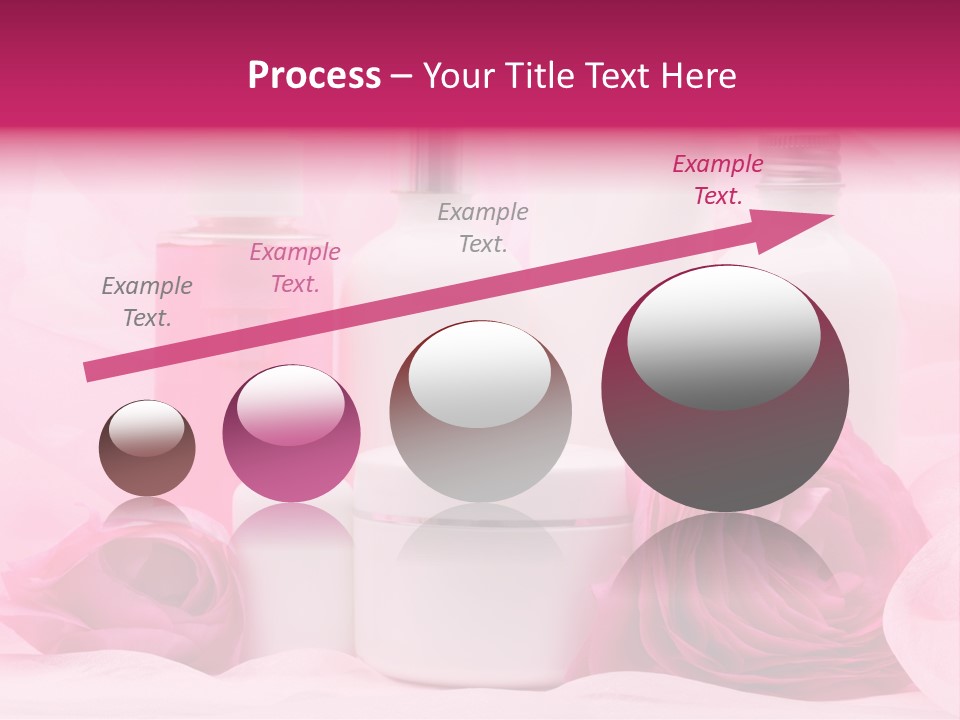 Bottle Persian Buttercup Copy PowerPoint Template