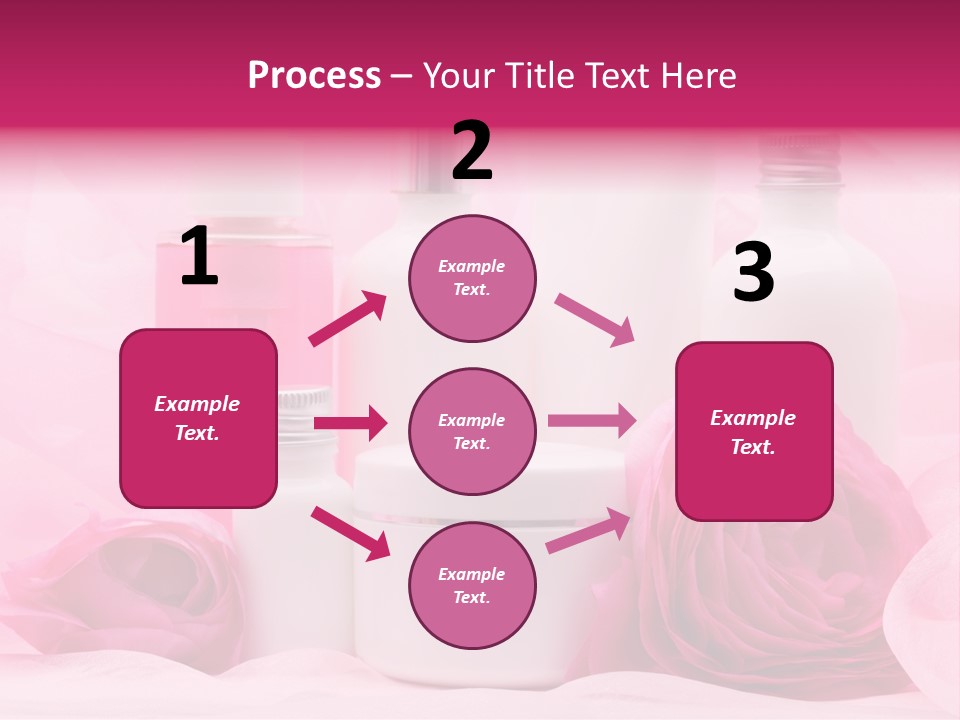 Bottle Persian Buttercup Copy PowerPoint Template