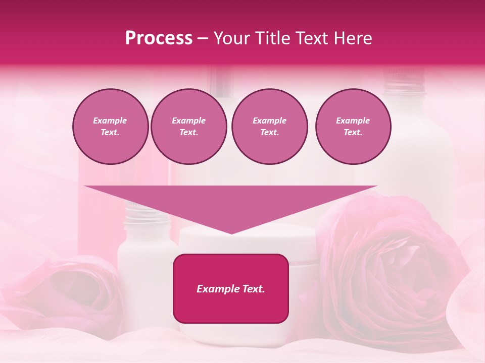 Bottle Persian Buttercup Copy PowerPoint Template