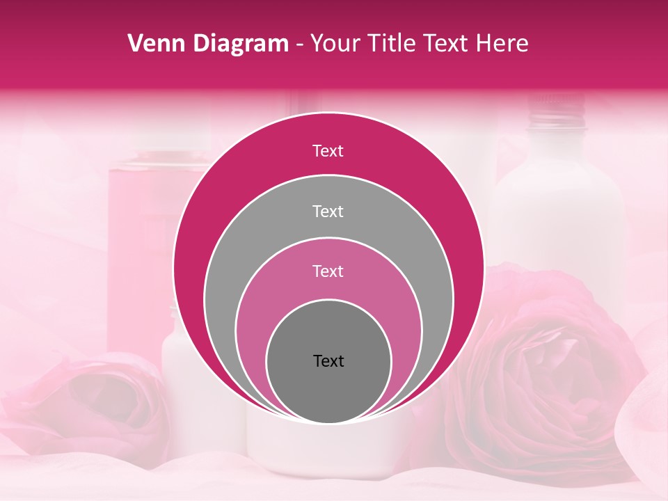 Bottle Persian Buttercup Copy PowerPoint Template