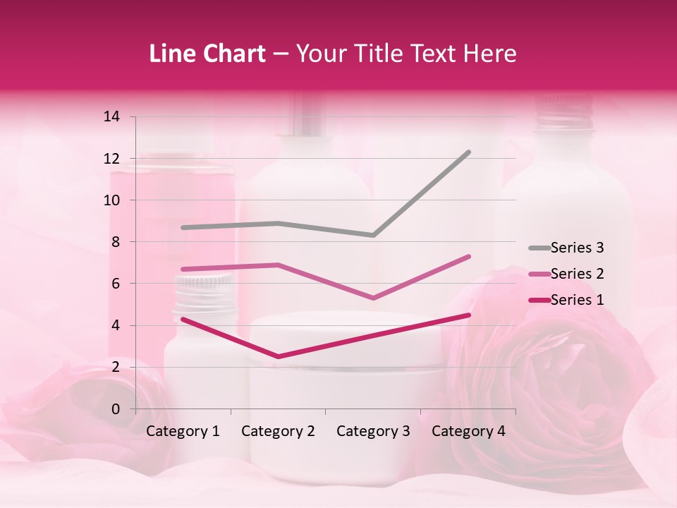 Bottle Persian Buttercup Copy PowerPoint Template