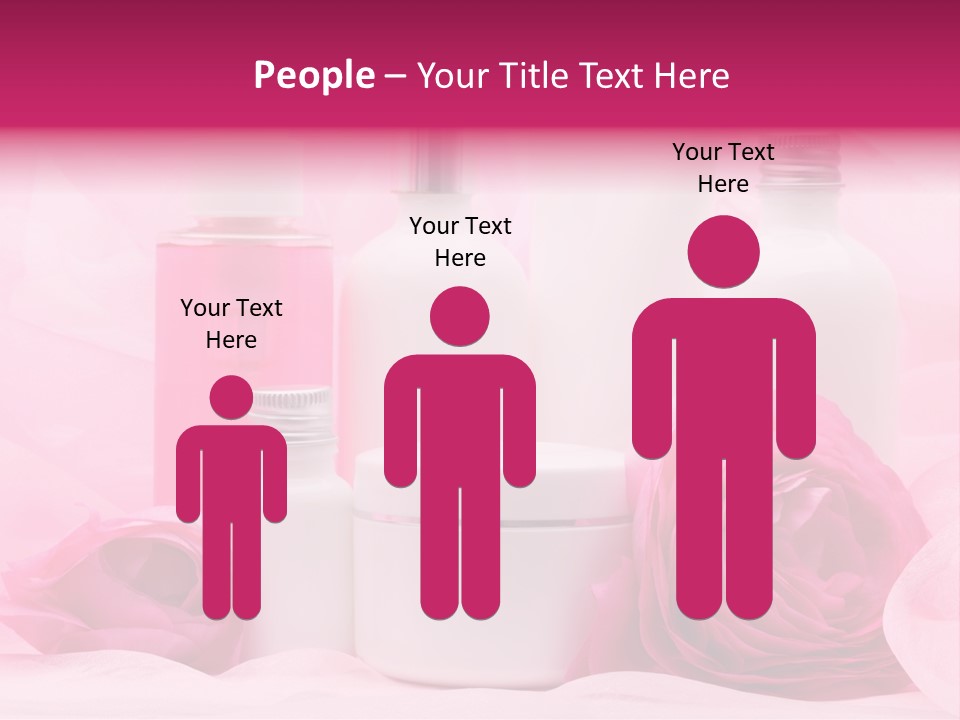 Bottle Persian Buttercup Copy PowerPoint Template