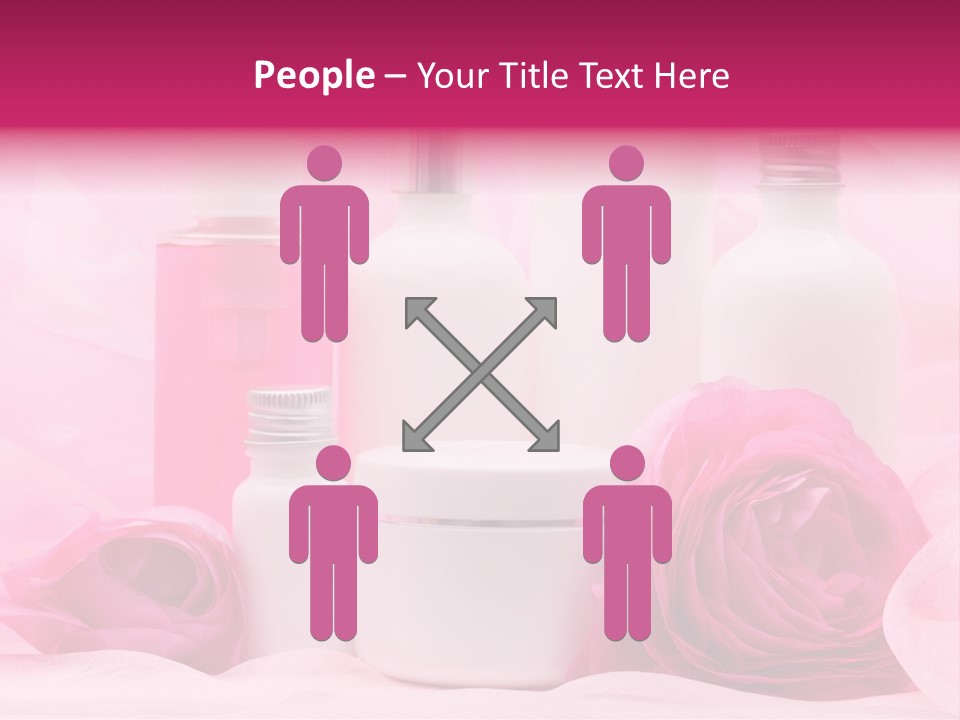 Bottle Persian Buttercup Copy PowerPoint Template