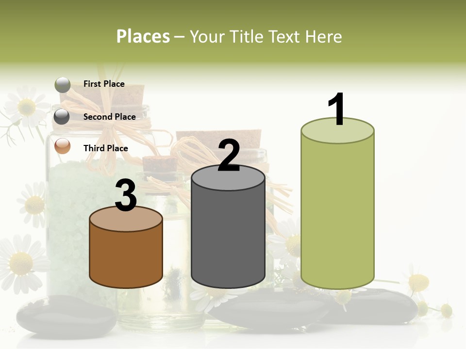 Bath Wellbeing Fresh PowerPoint Template