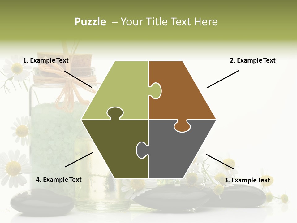 Bath Wellbeing Fresh PowerPoint Template