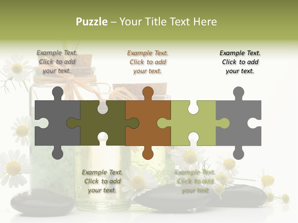 Bath Wellbeing Fresh PowerPoint Template