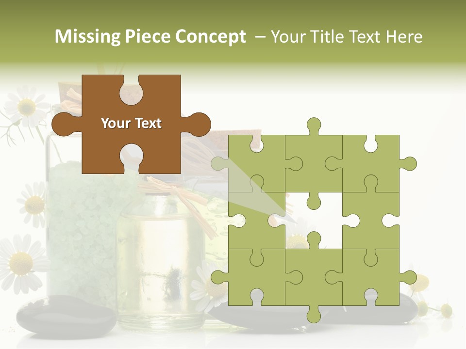 Bath Wellbeing Fresh PowerPoint Template