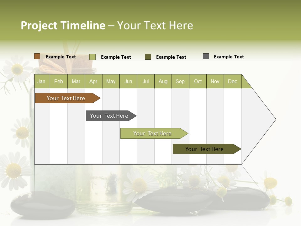 Bath Wellbeing Fresh PowerPoint Template