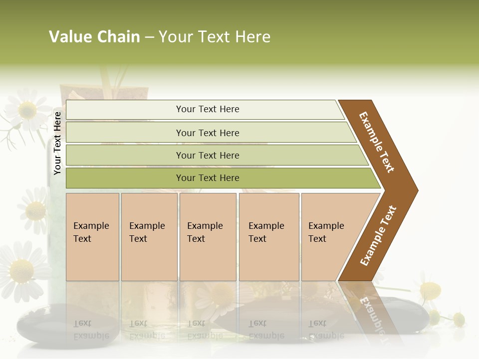 Bath Wellbeing Fresh PowerPoint Template