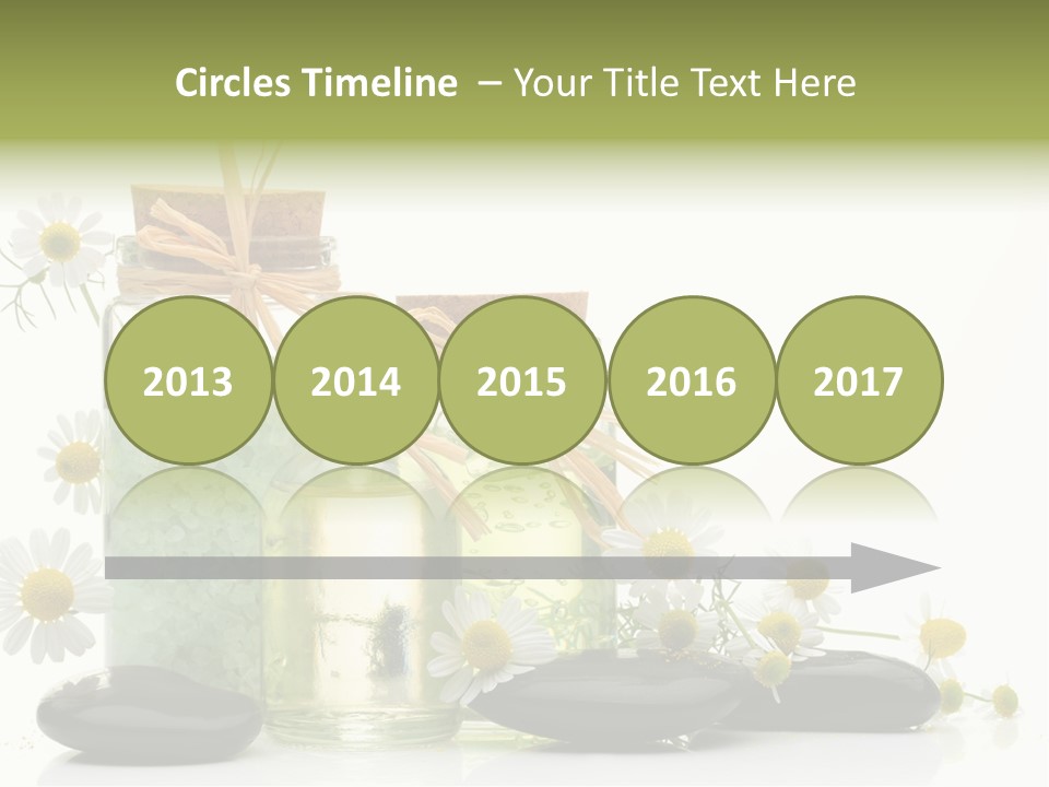 Bath Wellbeing Fresh PowerPoint Template