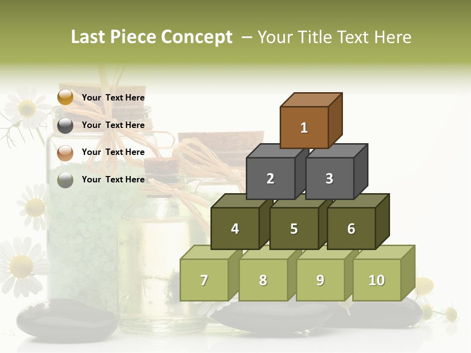 Bath Wellbeing Fresh PowerPoint Template