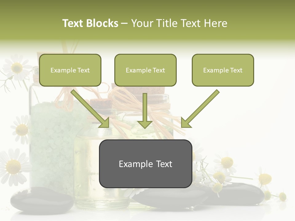 Bath Wellbeing Fresh PowerPoint Template
