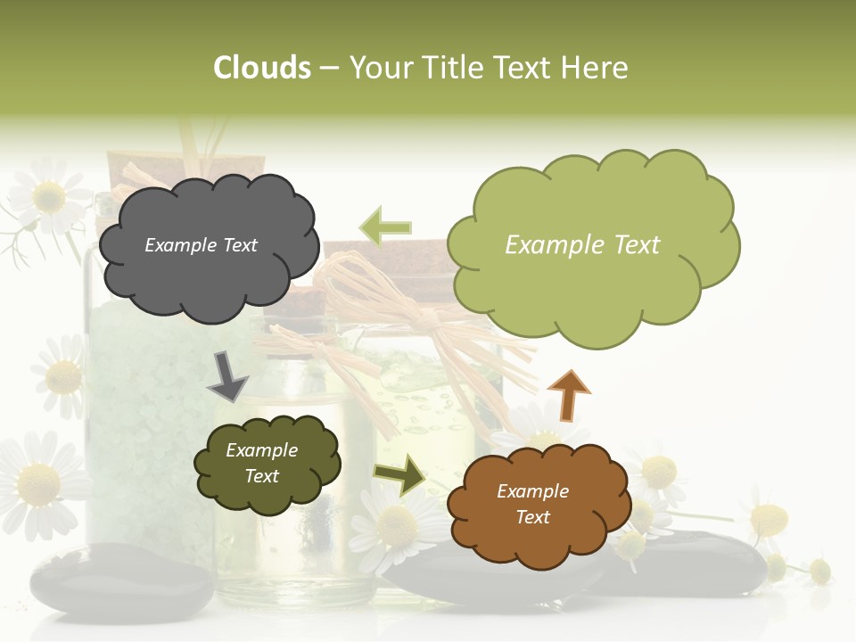 Bath Wellbeing Fresh PowerPoint Template