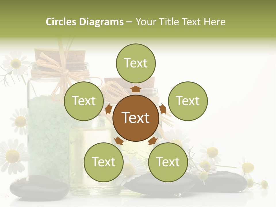 Bath Wellbeing Fresh PowerPoint Template